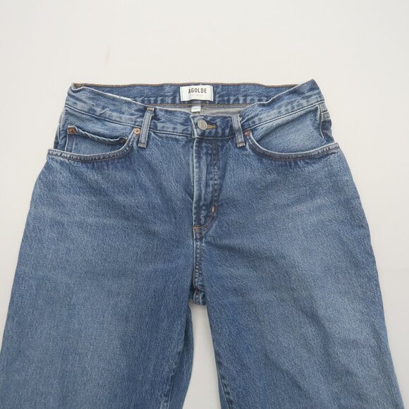 Agolde Fusion Wide Leg Baggy Jeans Size 27 - Picture 8 of 13
